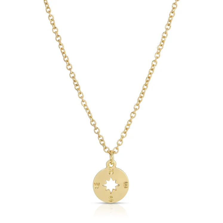 Mom Compass Necklace - Image 2