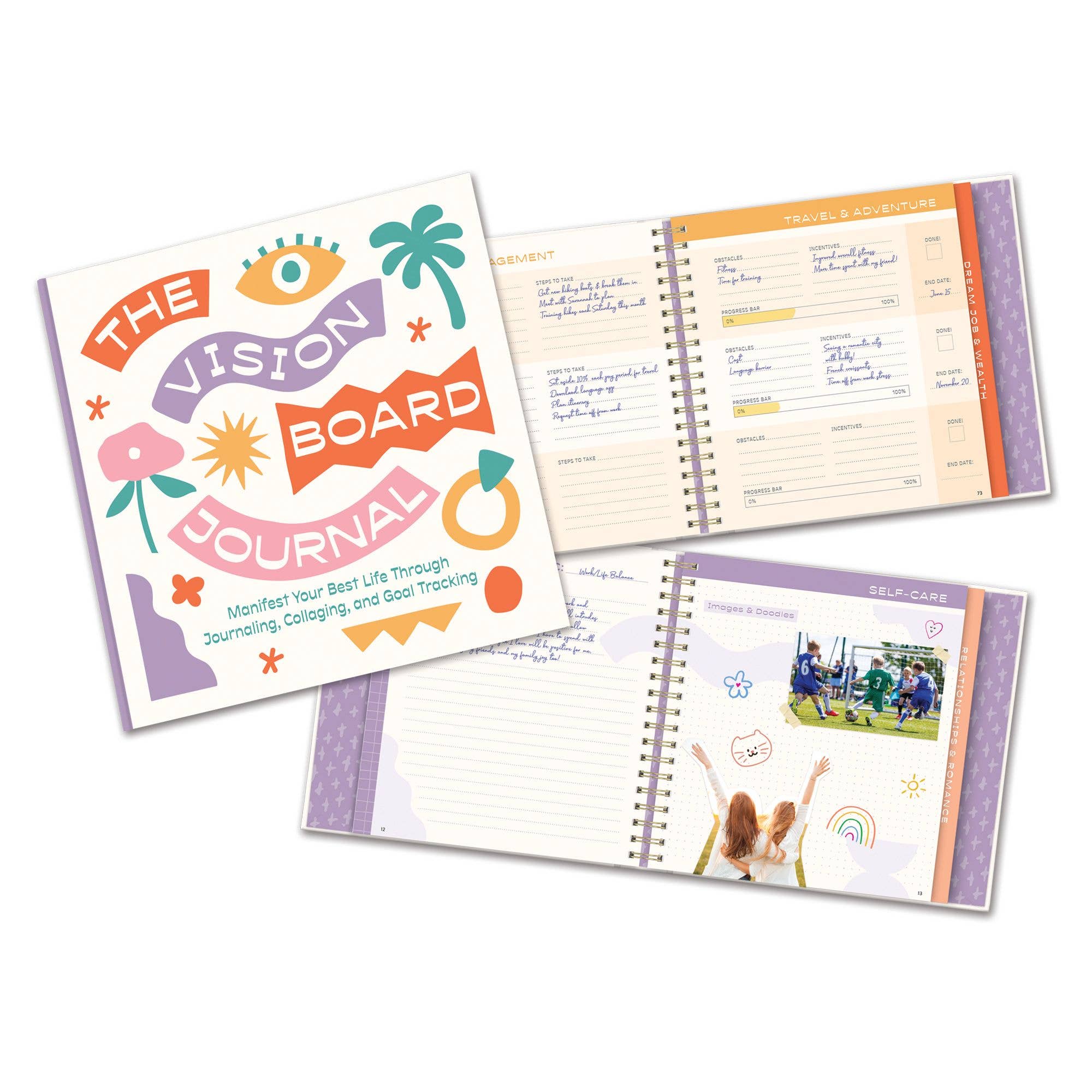 The Vision Board Journal Guided Journal - Image 3