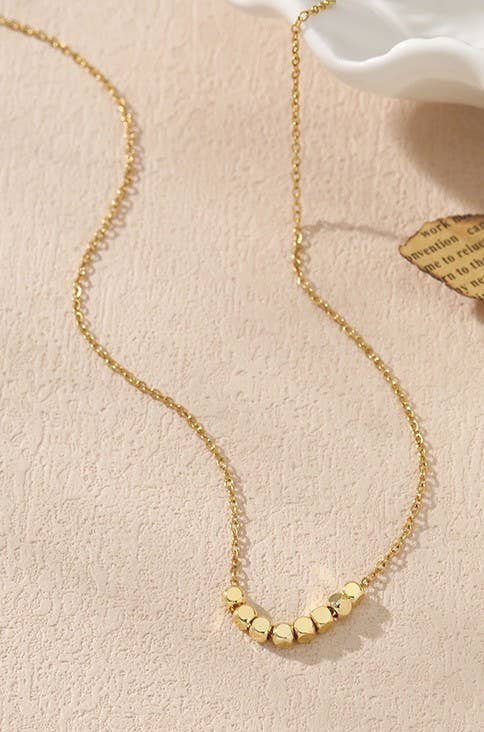 Titanium Cube Necklace - Image 2