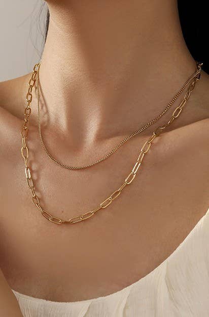 Titanium Double Layered Chain