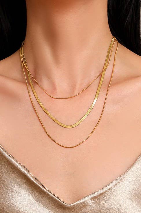 Titanium Layered Necklace - Image 3