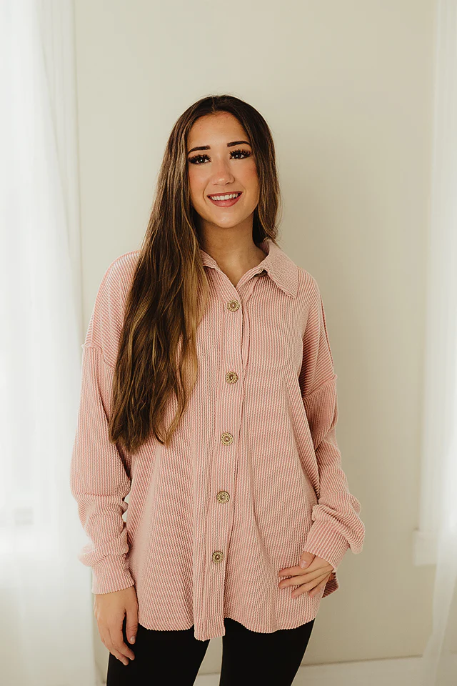 Urban Ribbed Button Down - Image 2