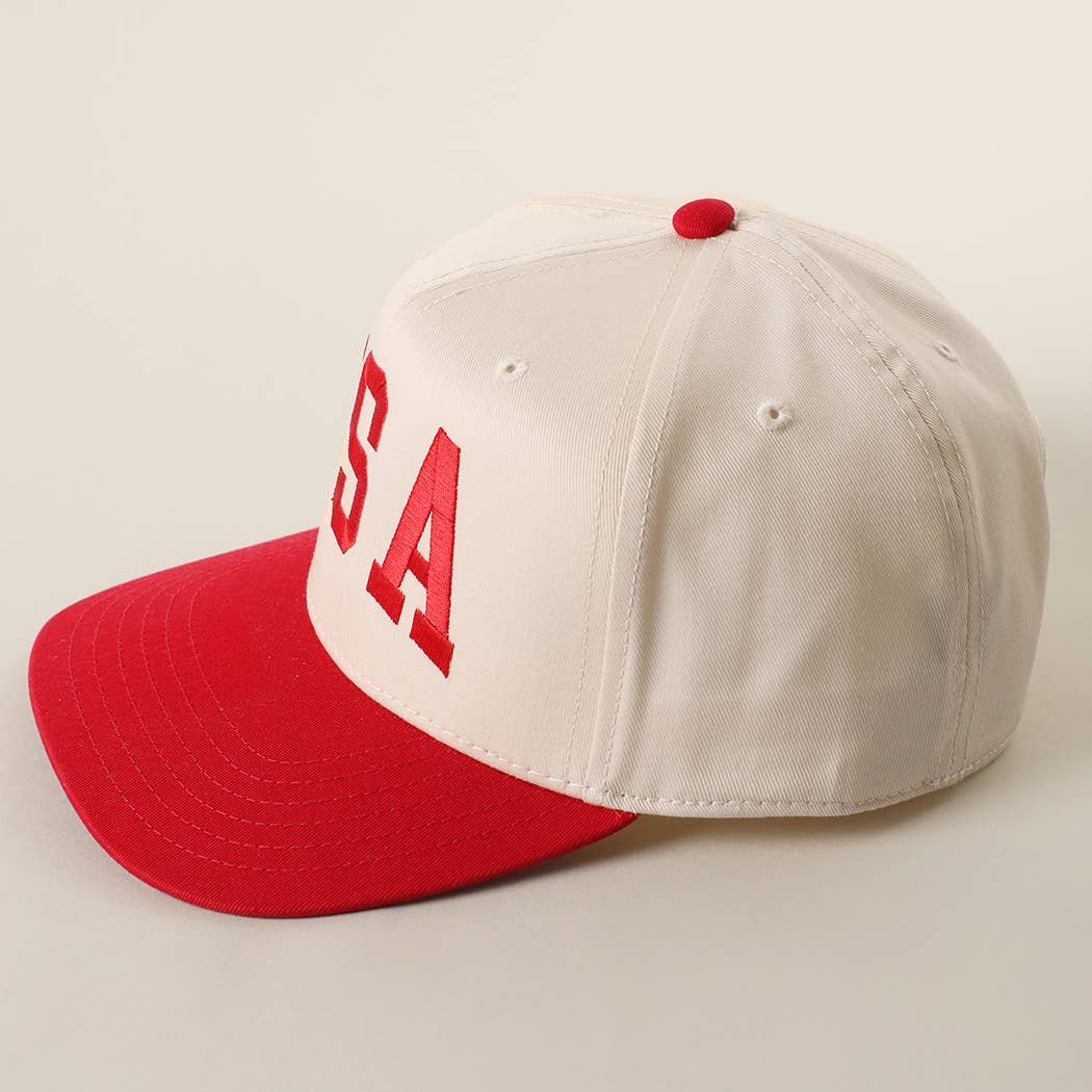 Red "USA" Hat - Image 5