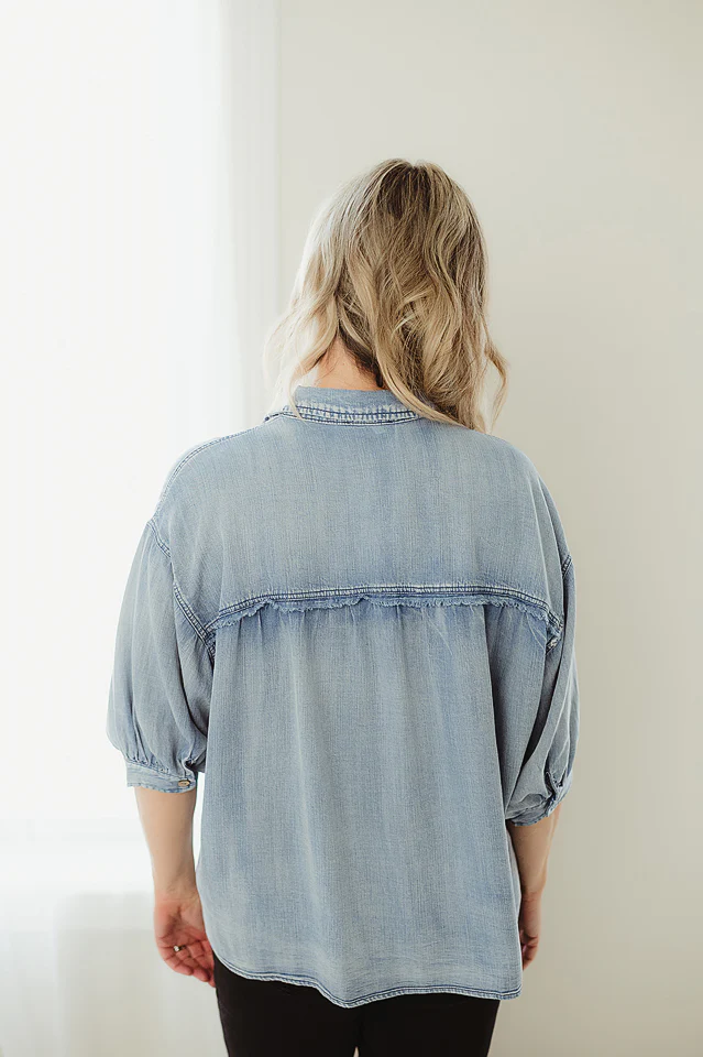 Wanderlust Chambray Shirt - Image 2