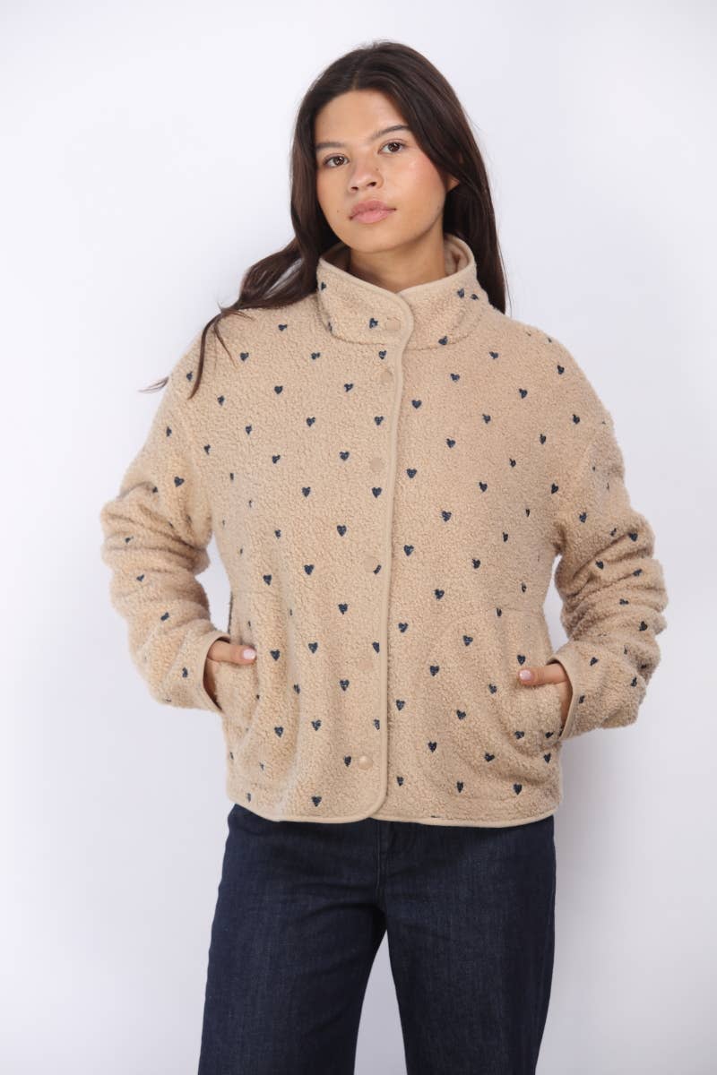 Heart Sherpa Jacket - Image 2
