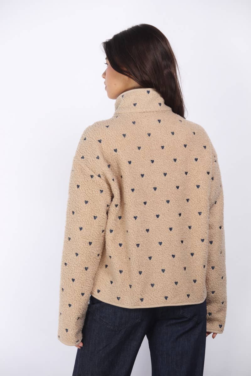 Heart Sherpa Jacket - Image 5