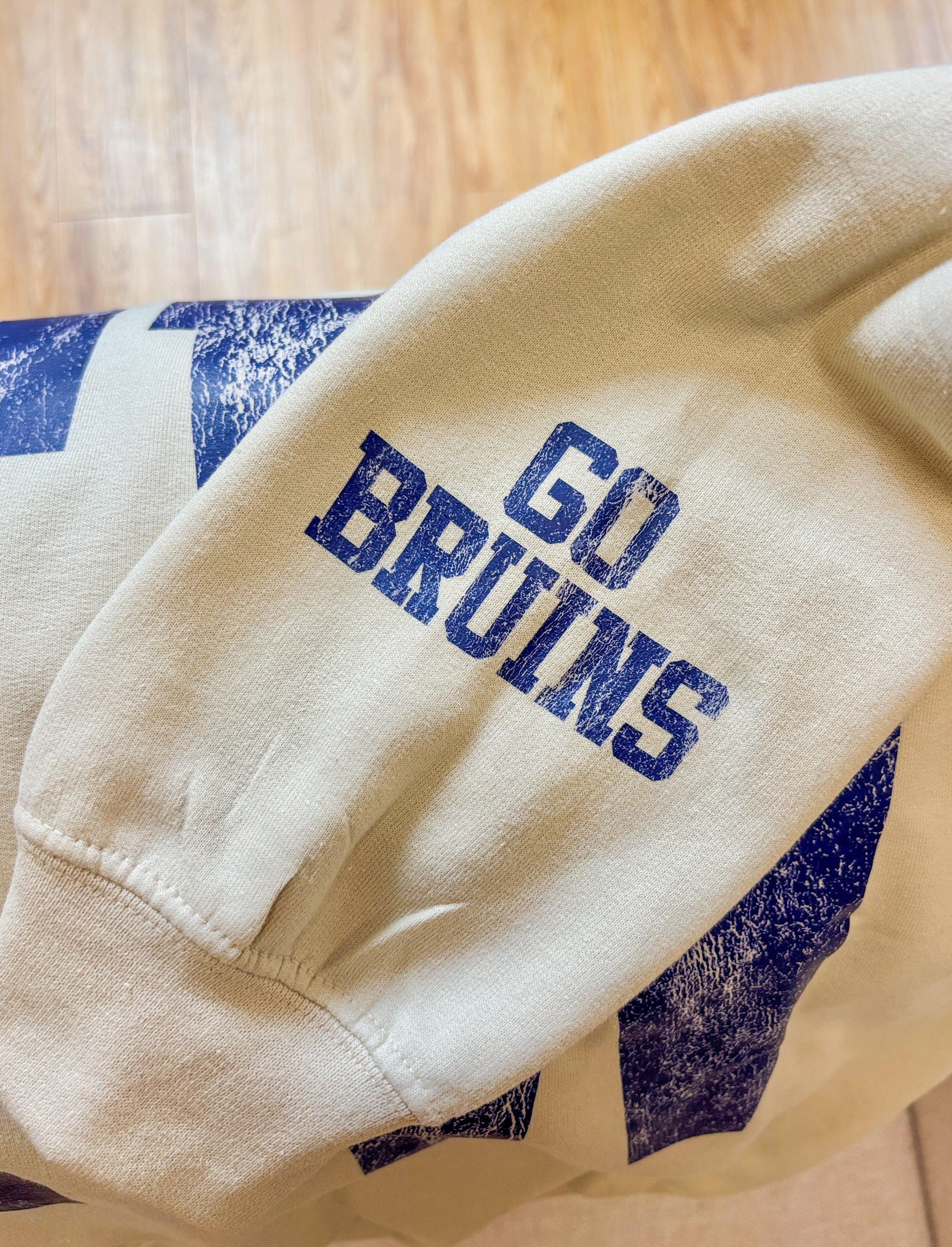 You Play I Pray - Cream Bruins Crewneck - Image 3