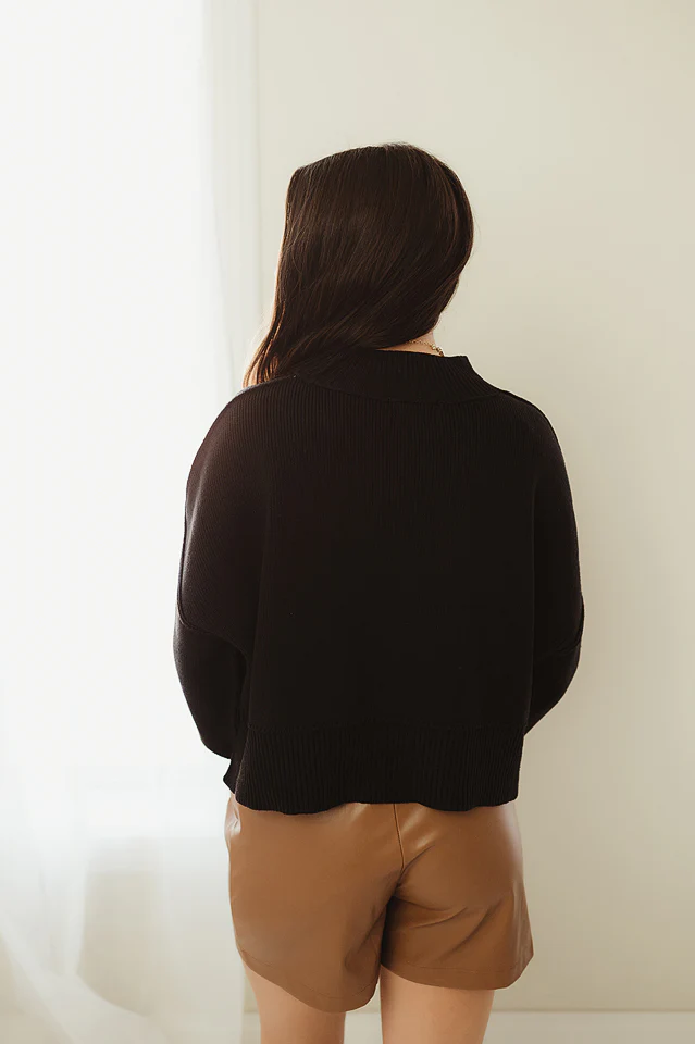 Oversized Cropped Sweater {more colors available} - Image 16