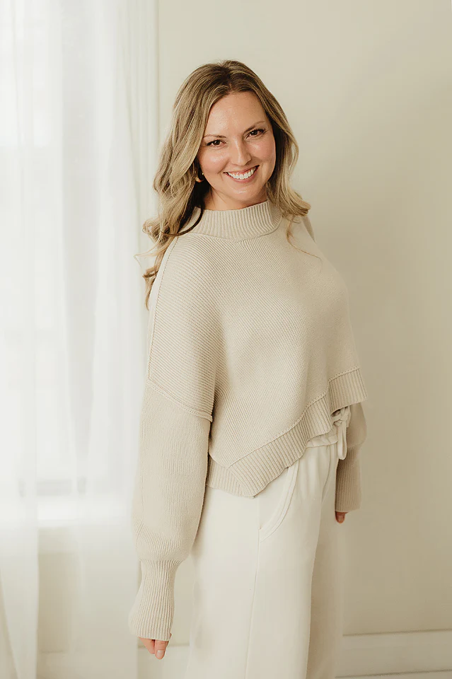 Oversized Cropped Sweater {more colors available} - Image 33