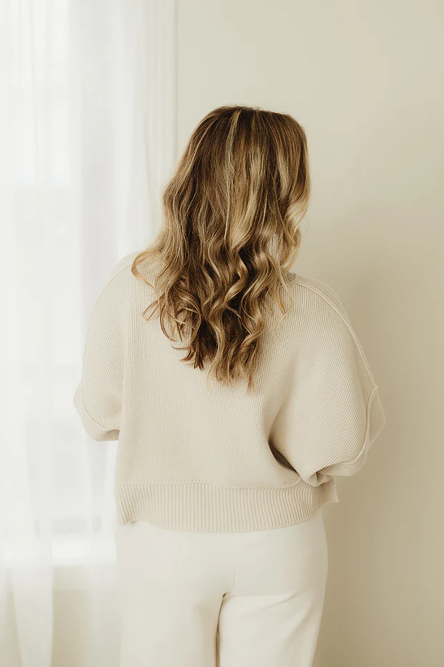 Oversized Cropped Sweater {more colors available} - Image 35