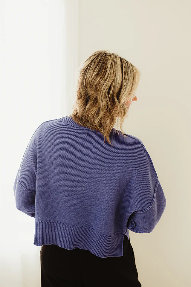 Oversized Cropped Sweater {more colors available} - Image 41