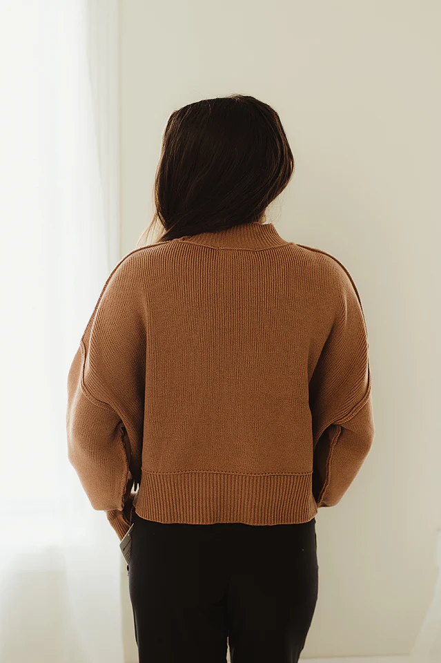 Oversized Cropped Sweater {more colors available} - Image 45