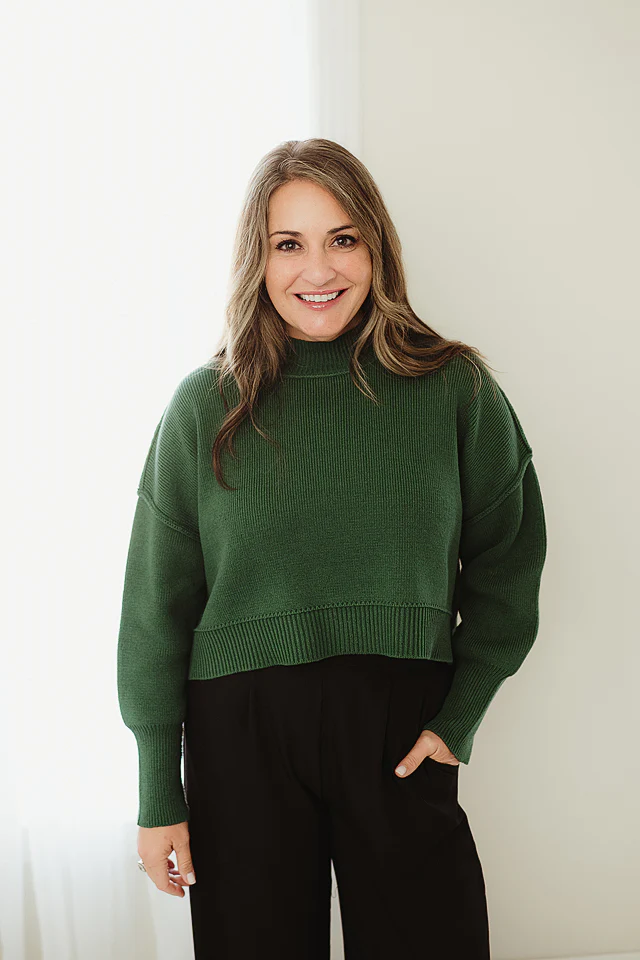 Oversized Cropped Sweater {more colors available} - Image 52