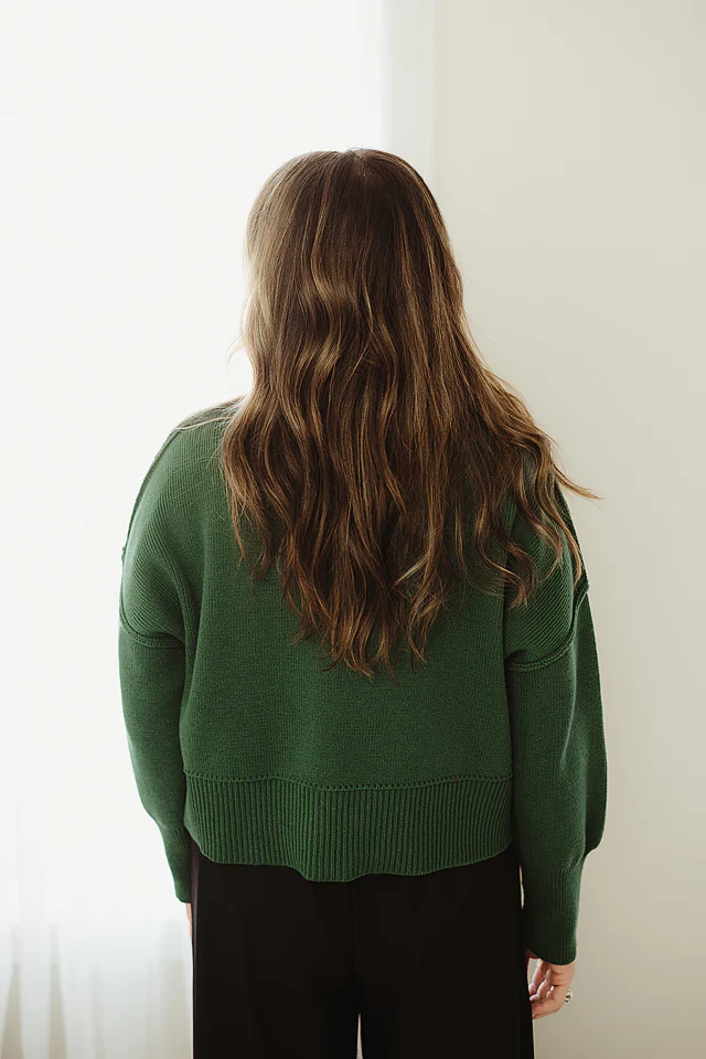 Oversized Cropped Sweater {more colors available} - Image 54